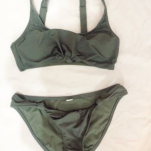 baby green bikini